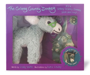 现货 英文原版 The Grinny Granny Book and Toy（带玩偶) 咧嘴奶奶的书和玩具