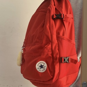 正品converse匡威书包新款男女休闲双肩包旅行百搭红色高中生背包