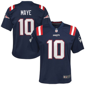 NFL橄榄球联盟 新英格兰爱国者队 Patriots 10# Maye 儿童球衣