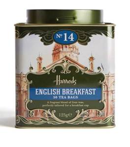 英国哈罗德百货Harrods 英式早餐茶English Breakfast 50茶包