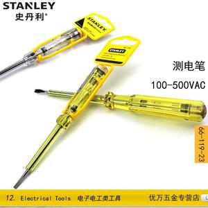 STANLEY/史丹利 测电螺丝批/试电笔100-500V 66-119-23/66-120