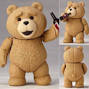 现货山口式 TED2 泰迪熊 脏话熊 贱熊 关节可动 手办模型公仔摆件