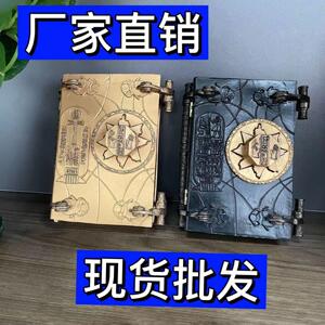 跨境新品木乃伊死亡之书book of the dead魔法书树脂工艺品摆件