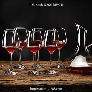 意大利进口品质ins抖音红酒杯套装欧式玻璃杯加厚高脚杯葡萄酒杯7