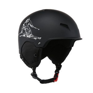 运动头盔滑雪运动男女单双板保暖护头滑雪头盔3C安全防护/雪盔062