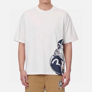 日本代购evisu福神男女达摩字母印花夏季t恤休闲宽松圆领短袖潮流