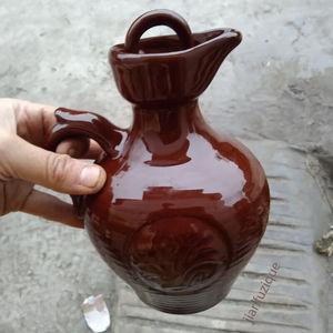 酒坛子土陶四川隆昌土陶酒壶家用密封酒罐1斤-20斤装仿古泡酒坛