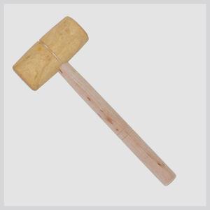 德国进口木榔头圆头木锤实木木头锤子木锤子黄檀木木槌大号木