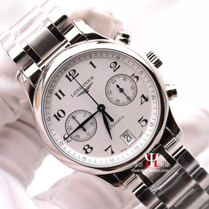 【秒发】longines浪琴名匠38.5mm精钢双眼机械男表l2.669.4.78.