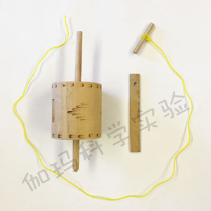 力新款创意拉线竹陀螺怀旧学益智减压男孩女孩竹制环保儿童成人