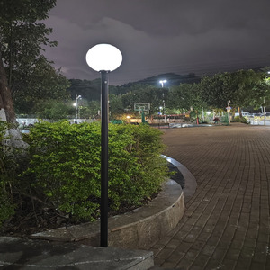 太阳能庭院灯路灯防水灯3米LED户外公园景观高杆灯小区道路草坪灯