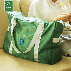 日本乐天 可折叠旅行包女手提包大容量旅游包登机包旅行袋行李包
