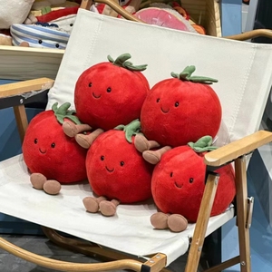 澳洲番茄公仔毛绒玩具蔬菜水果娃娃可爱抱枕玩偶陪伴创意抱睡礼物