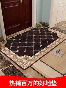 欧式地毯可定制进门门厅垫地垫门垫卧室家用防滑垫脚垫定做可裁剪