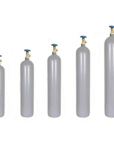 氩弧焊焊机配件 便携式气瓶氩弧焊氩气钢瓶6 8 10 12 14升L氧气瓶