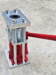农用液压千斤顶压管机喷雾器胶管专用快速接管机手动锁管压套机