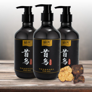 楠美何首乌洗发水 营养滋润清爽柔顺植物首乌洗发水 现货