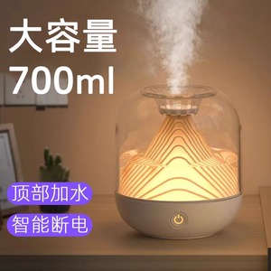日本MUJIE加湿器静音卧室孕妇婴儿空气空调房小型香薰夜灯