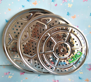 蒸格炒锅篦子蒸锅厨房铁锅垫子商用不锈钢垫家用加厚大锅蒸片帘子