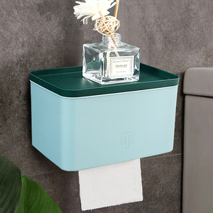 卫生间厕所纸巾盒卷纸盒厕纸纸巾架家用卫生纸置物架免打孔壁挂式