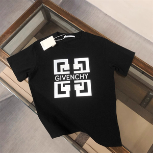 Givenchy/纪梵希2024夏季新款T恤衫男女同款短袖字母印花半袖