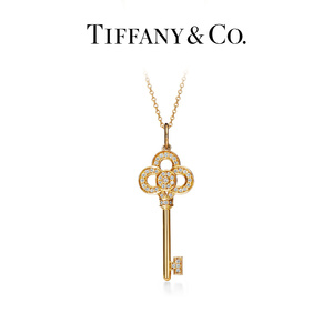 Tiffany 蒂芙尼 Tiffany Keys 系列 迷你皇冠钥匙吊坠项链