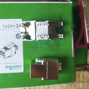 施耐德六类屏蔽模块Cat6 FTP千兆网络模块面板插座ACTRJSM6NSSP