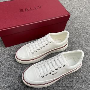 正品代购直邮 Bally/巴利 新款小白鞋休闲运动鞋系带板鞋拼色男鞋