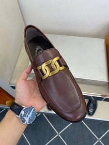 直邮代购TODS托德斯新款男鞋商务休闲皮鞋耐磨中跟鞋圆头时尚单鞋