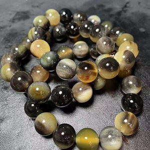 披毛犀 高端牛角老亚手链手串文玩保真收藏送礼养生仙品