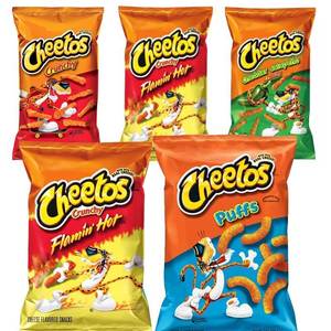 Cheetos Crunchy美国奇多多氏乐事芝士墨西哥奶酪玉米条片薯片