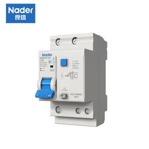 nader良信ndb1le-63空气开关带漏电保护断路器家用c型1pn2p3p63a