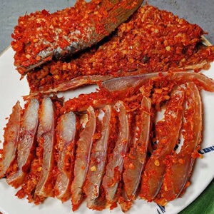 贵州土特产黎平腌鱼散装暗鱼小吃美食酸鱼稻花鱼从江榕江腌鱼岸鱼