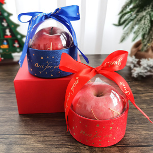 圣诞节礼物平安夜苹果包装盒糖果平安果盒子空盒礼品袋儿童幼儿园