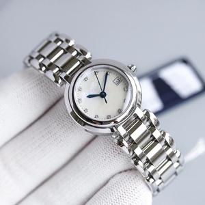 浪家新月系列女士蓝宝石手表进口石英女表林志玲代言钢带镶钻手表