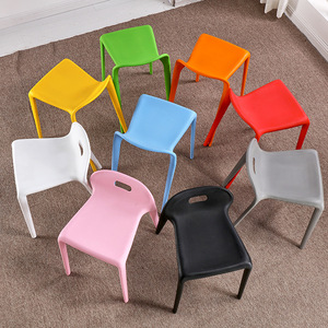 塑料凳子家用时尚创意彩凳现代简约餐桌凳加厚成人马凳马椅换鞋凳