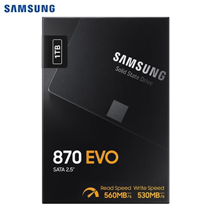 三星870EVO/QVO 笔记本PS5台式机2.5英寸SATA接口SSD固态硬盘500G