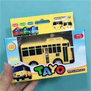 韩国小公交车太友泰路TAYO巴士泰友小汽车儿童卡通动漫玩具车