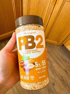 美国PB2脱脂花生粉健身膳食纤维原味花生酱三明治拌酱