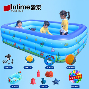 盈泰 大型家庭成人充气游泳池 夏日儿童宝宝游泳池戏水池海洋球池