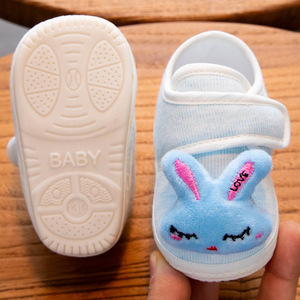 春秋季0-1岁宝宝软底学步鞋3-6-15个月婴儿步前鞋防滑不掉鞋子