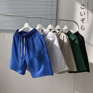 Soli Color orts Mens Summer 5-point Casual Pants Mens Mi-l