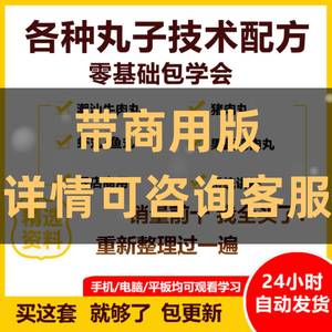 正宗潮汕手打牛肉丸鱼虾猪肉丸做法制作方法技术教程配方视频教学