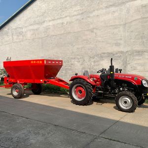 农用小型三轮撒粪车 拖拉机牵引式颗粒肥撒肥车 农家肥撒肥机价格