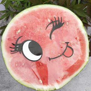 水果大笑脸贴纸