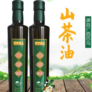 长寿之乡巴马特产百岁老人山茶油500ml