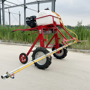 天津小型农用手扶自走式打药机果园小麦玉米喷雾机四轮喷药汽油