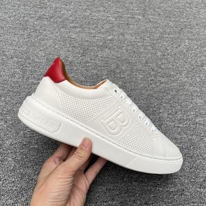 直邮代购BALLY/巴利 24新款圆头低帮板鞋白色休闲透气运动鞋