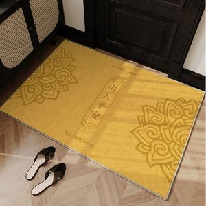 入户门地垫进门黄色脚垫门口外面金色地毯可裁剪耐脏玄关门口垫子