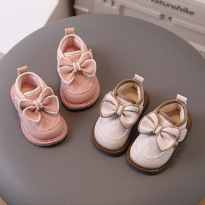 回力回力一件女宝宝棉鞋子公主靴子婴儿秋冬棉鞋0-1-2岁3软底学步